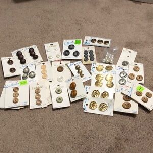 NWT Vintage Button Lot